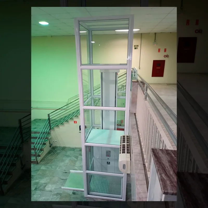 Plataforma de acessibilidade panorâmica Skytech